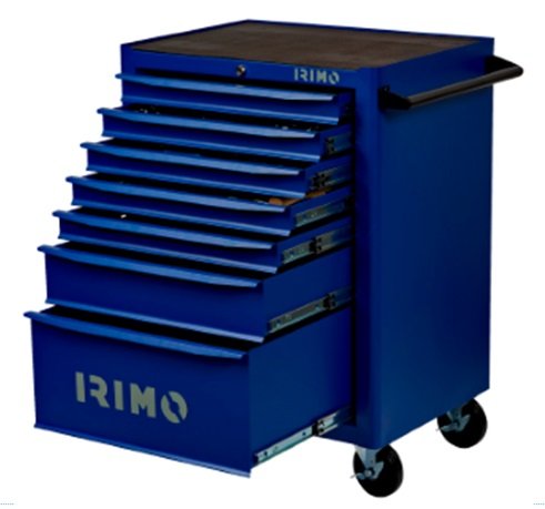 CARRO 7 CAJONES AZUL 208 HTAS. EN 3 FOAM IRIMO - OFERTA
